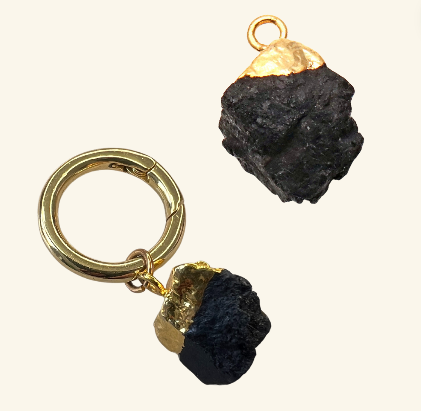 Black Tourmaline Charm